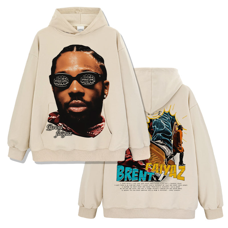 Larger than Life By Brent Faiyaz Hoodie