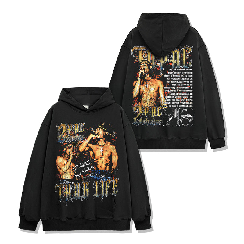 Tupac Shakur Thug Life HOODIE