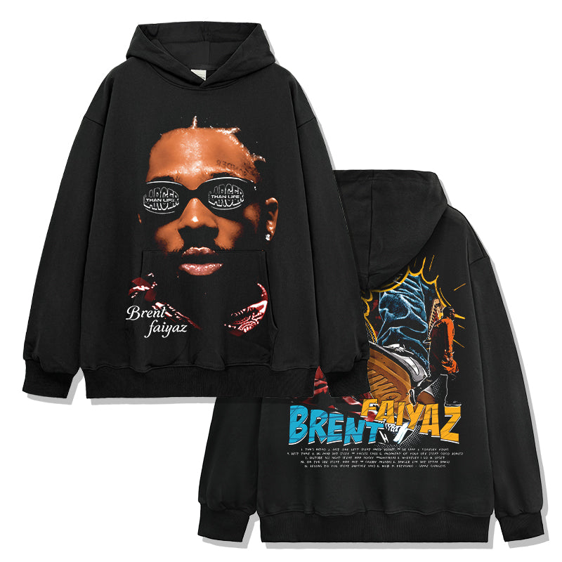 Larger than Life By Brent Faiyaz Hoodie