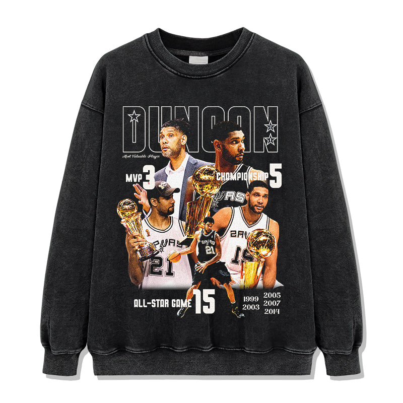 Tim Duncan Sweatshirt NBA 2024