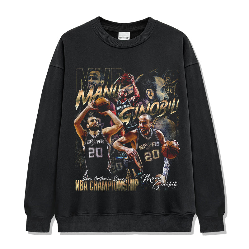 Manu Ginobili Sweatshirt NBA 2024