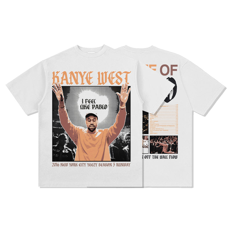 Rapper Kanye West TEE